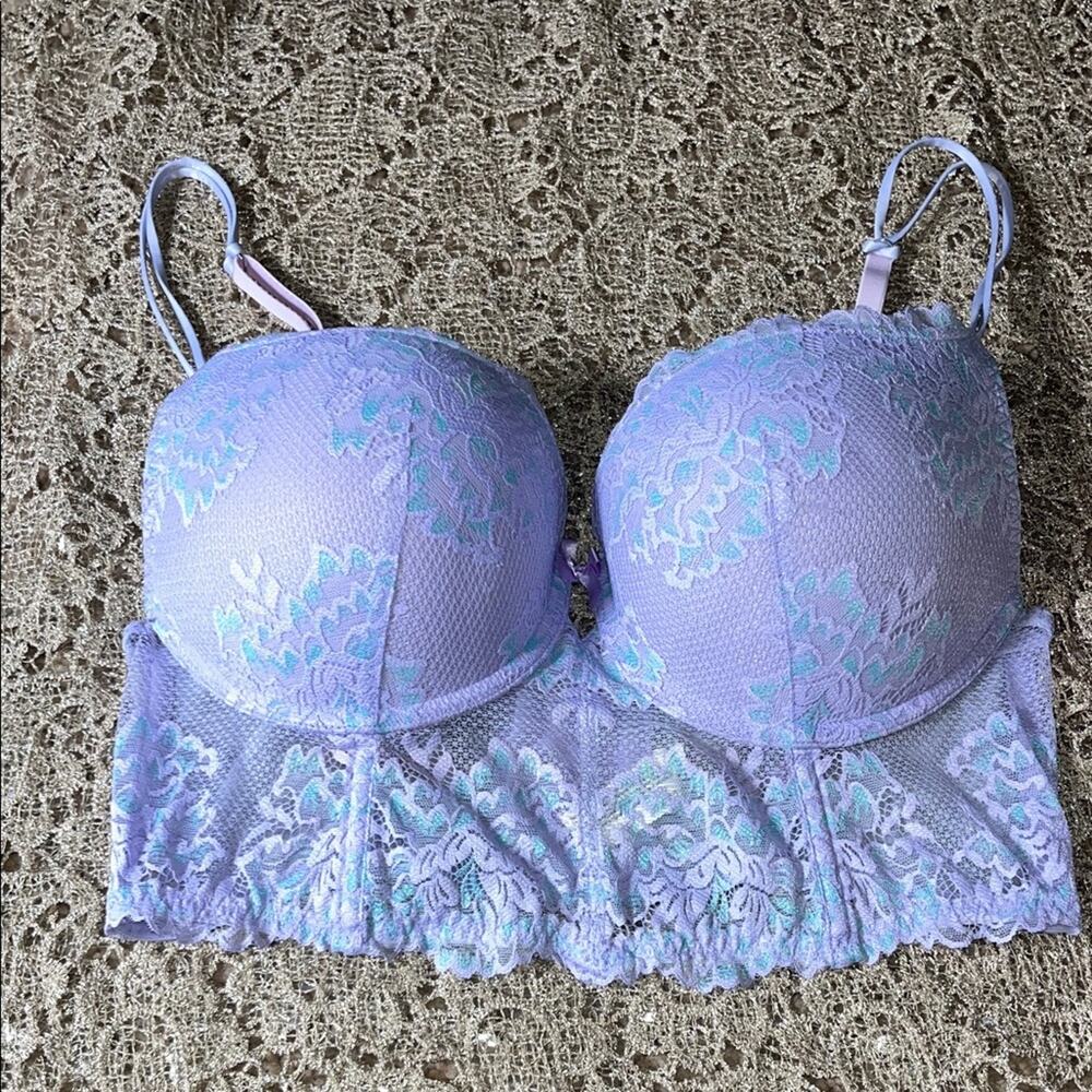 Maidenform Light Purple Lace Bra Size 36D
